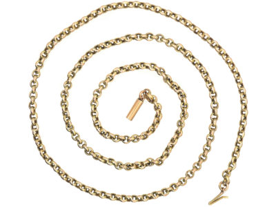 Edwardian 15ct Gold Chain