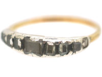 Georgian Table Cut Diamond Ring