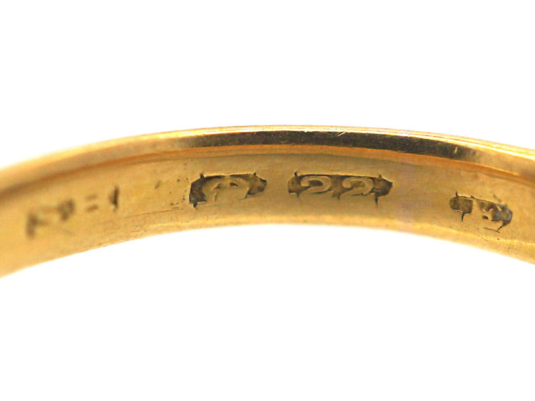 Victorian 22ct Gold Wedding Ring