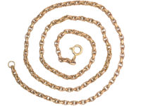 Victorian 9ct Gold Ornate Chain