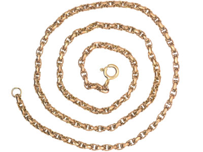 Victorian 9ct Gold Ornate Chain