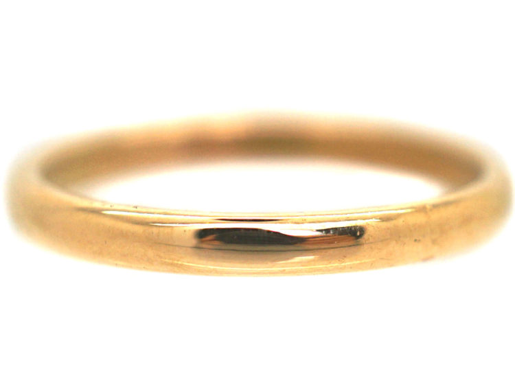 Retro 22ct Gold Wedding Ring