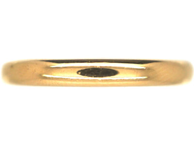 Art Deco 22ct Gold Wedding Ring