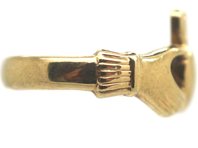 9ct Gold Claddagh Ring