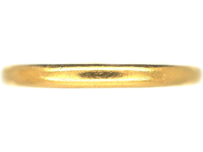 22ct Gold Wedding Ring made in 1935