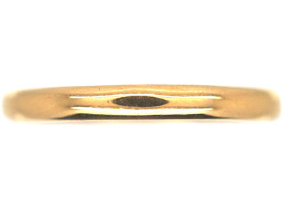 Retro 22ct Gold Wedding Ring