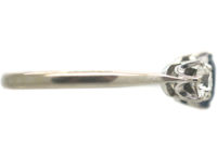 Platinum, Sapphire & Diamond Three Stone Ring