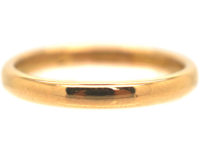 Art Deco 22ct Gold Wedding Ring