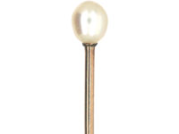 Edwardian Natural Pearl Tie Pin