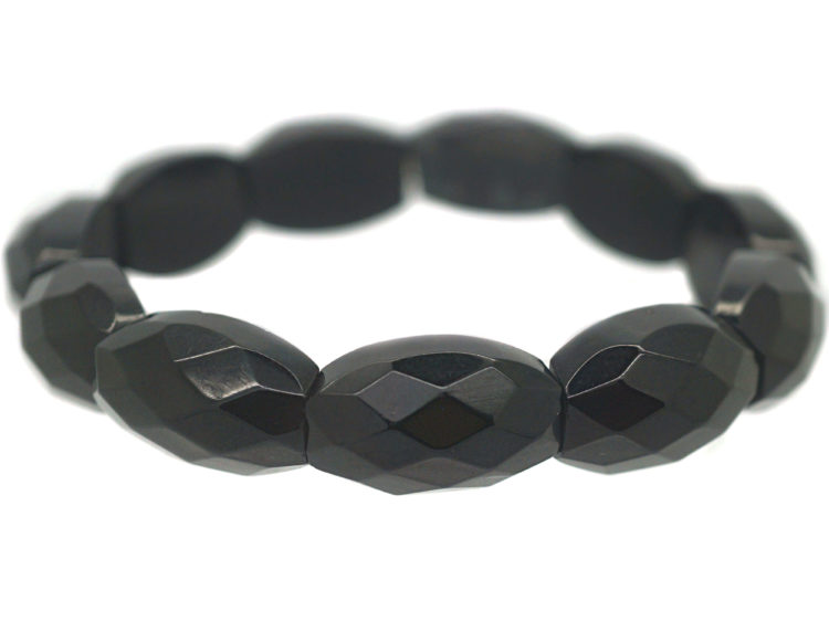 Victorian Whitby Jet Bracelet