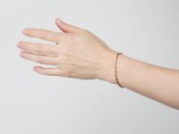 Edwardian 9ct Gold Fine Small Link Bracelet