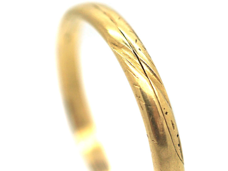 19th Century French 18ct Gold Gimmel Ring