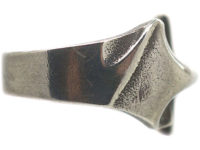 Silver Modernist Ring by Lapponia