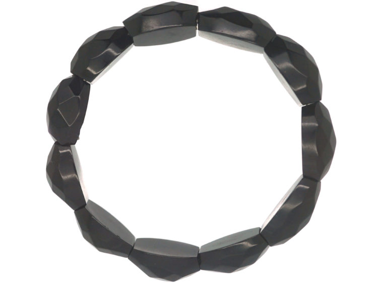 Victorian Whitby Jet Bracelet