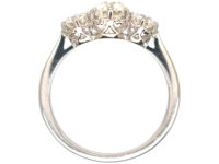 18ct White Gold Three Stone Diamond Ring