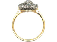 Edwardian 18ct Gold, Diamond Cluster Ring