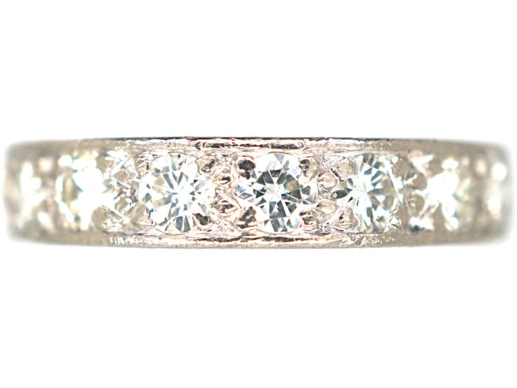 Art Deco Diamond Eternity Ring