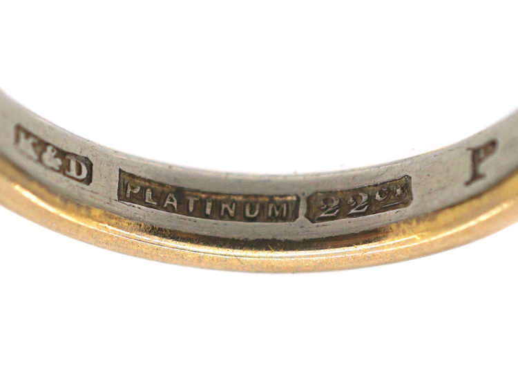 Platinum & 22ct Gold Wedding Ring