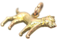 Edwardian 9ct Gold Terrier Charm