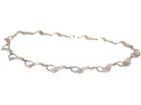 Art Deco Siver & Marcasite Necklace by Theodor Fahrner