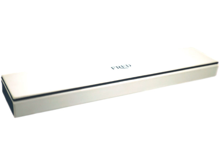 18ct White Gold & Diamond Tourbillon Bracelet by Fred, Paris