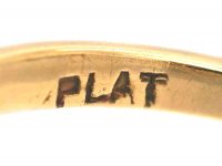 Early 20th Century 18ct Gold & Platinum, Five Stone Diamond Ring