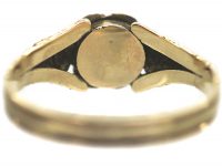 Regency 15ct Gold, Turquoise & Diamond Forget Me Not Cluster Ring