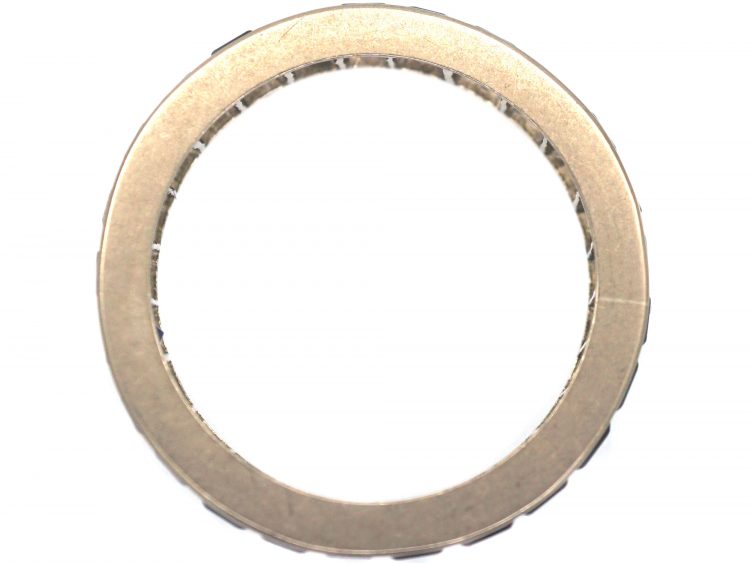 Art Deco 18ct White Gold, Sapphire Eternity Ring