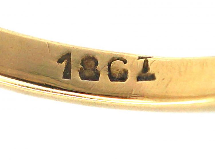 Early 20th Century 18ct Gold & Platinum, Five Stone Diamond Ring