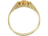 Victorian 18ct Gold & Topaz Ring