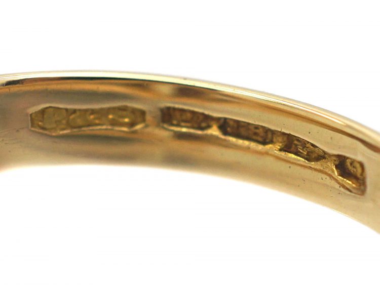 Victorian 18ct Gold & Topaz Ring