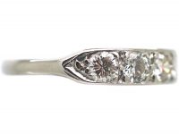 18ct White Gold Half Eternity Diamond Ring