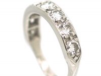 18ct White Gold Half Eternity Diamond Ring