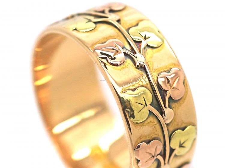 18ct Three Colour Gold Ring by Deakin & Frances