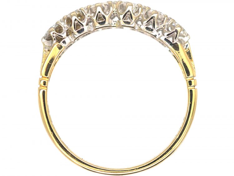 18ct Gold, Six Stone Diamond Ring