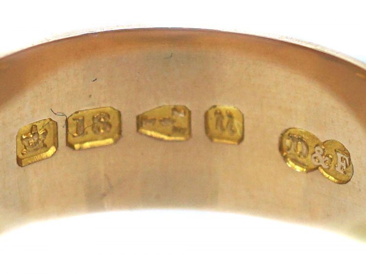 18ct Three Colour Gold Ring by Deakin & Frances
