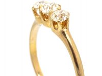 18ct Gold Three Stone Diamond Ring