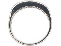 Art Deco 18ct White Gold & Baguette Diamond Ring