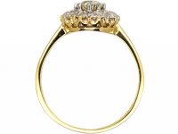Early 20th Century 18ct Gold Diamond Daisy Cluster Ring