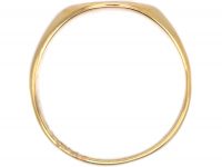 18ct Gold Signet Ring with Intaglio of a Serpent & Crown