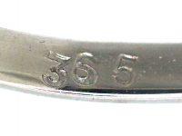 Art Deco Platinum & Diamond Solitaire Ring