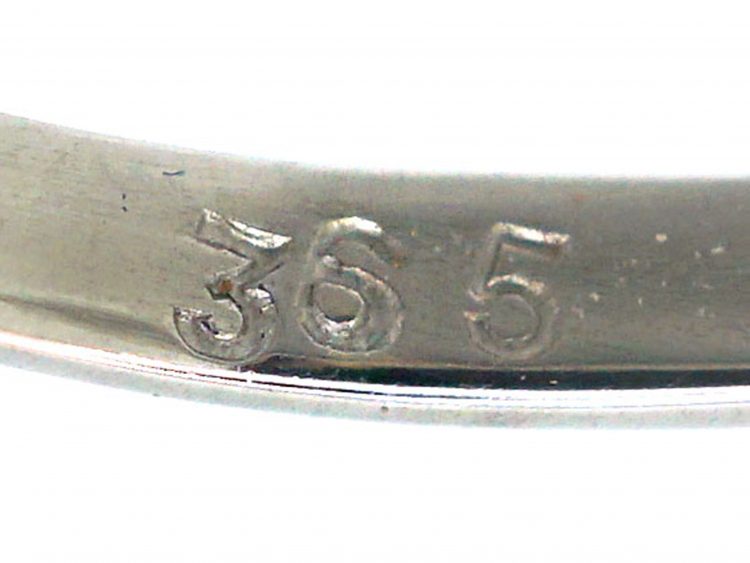 Art Deco Platinum & Diamond Solitaire Ring