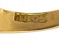 Edwardian 18ct Gold Opal & Diamond Ring