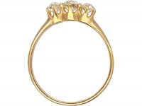 18ct Gold Three Stone Diamond Ring