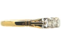 18ct Gold, Six Stone Diamond Ring