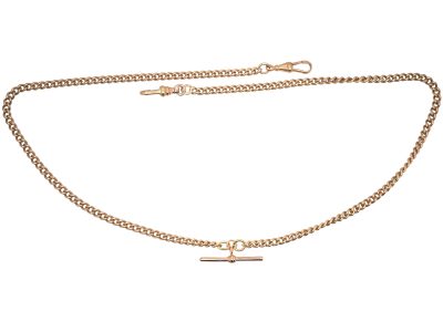 Edwardian 9ct Gold Albert Chain
