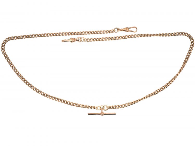 Edwardian 9ct Gold Albert Chain