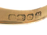 18ct Gold Signet Ring with Intaglio of a Serpent & Crown