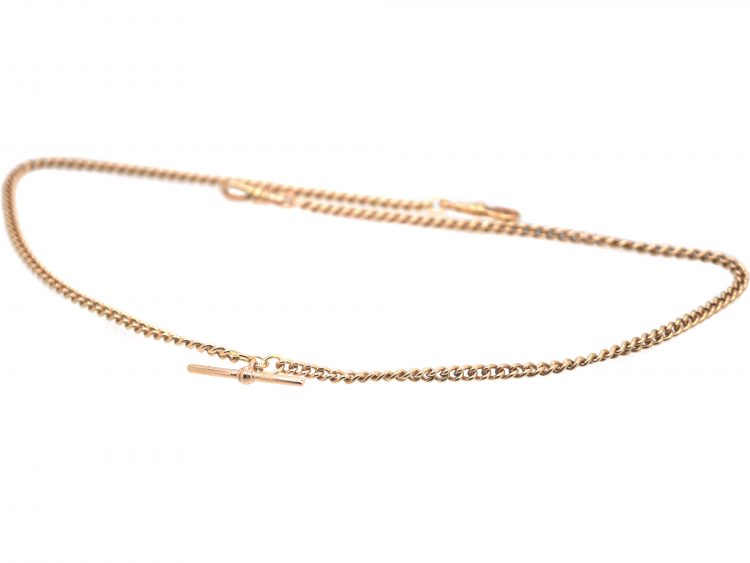 Edwardian 9ct Gold Albert Chain