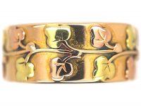 18ct Three Colour Gold Ring by Deakin & Frances